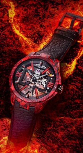 Ulysse Nardin 3713-260/MAGMA Executive Skeleton X Magma Replica Watch